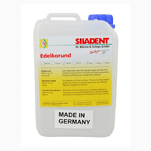 Siladent Alumiinioksidihiekka (Al2O3) 50µm/110µm/250µm